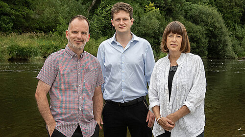 Lib Dems on the River Wye